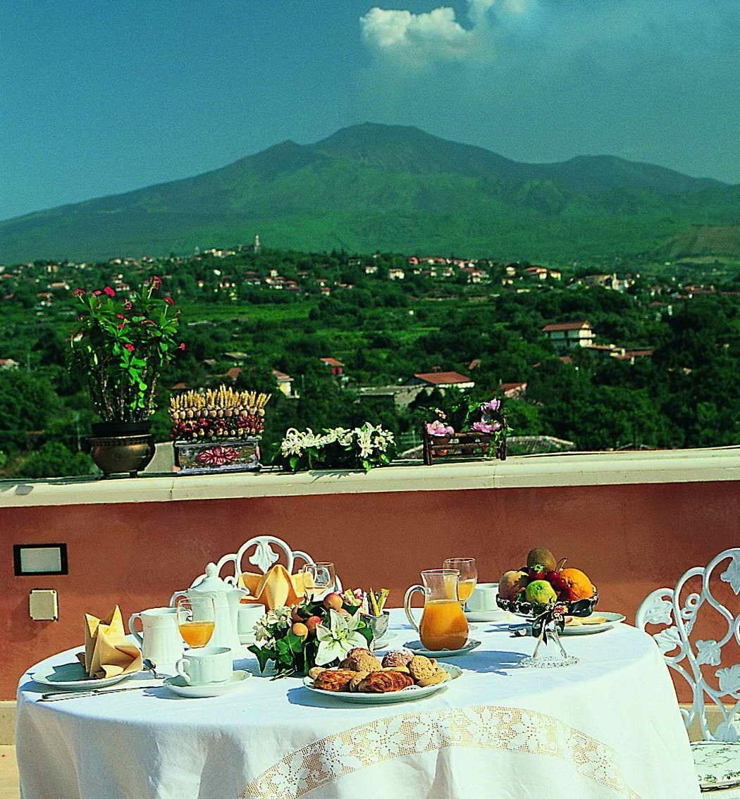 Hotel Villa Paradiso Dell'Etna San Giovanni La Punta Restaurant photo